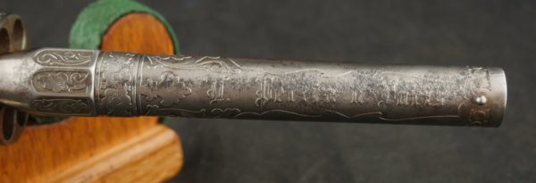 GR79-0622-4208, Civil War Perrin Revolver, factory engraved. BUY NOW - Image 6