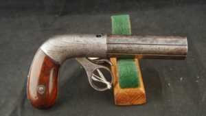 079-0422-7807, Rare Leonard 4 barrel pepperbox made in Charlestown, Mass. BUY NOW