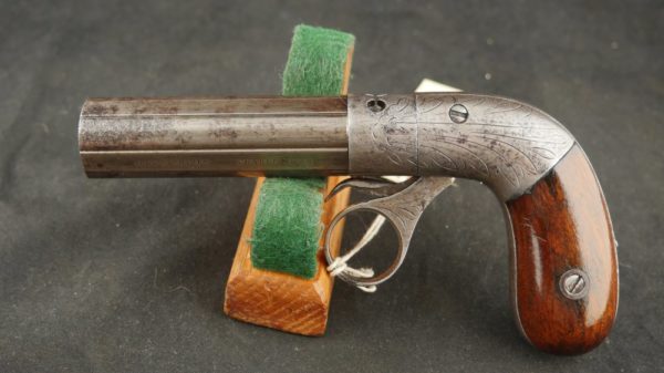 079-0422-7807, Rare Leonard 4 barrel pepperbox made in Charlestown, Mass. BUY NOW - Image 10