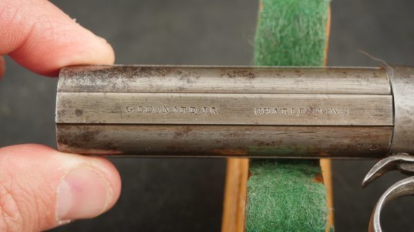 079-0422-7807, Rare Leonard 4 barrel pepperbox made in Charlestown, Mass. BUY NOW - Image 9
