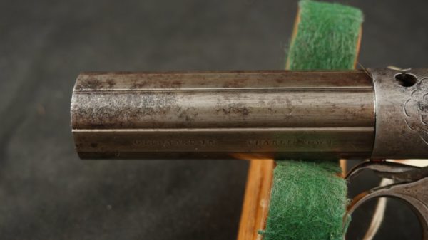 079-0422-7807, Rare Leonard 4 barrel pepperbox made in Charlestown, Mass. BUY NOW - Image 2
