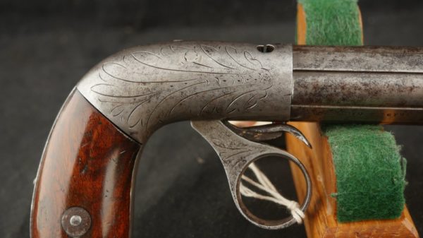 079-0422-7807, Rare Leonard 4 barrel pepperbox made in Charlestown, Mass. BUY NOW - Image 13