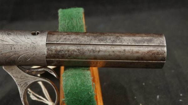 079-0422-7807, Rare Leonard 4 barrel pepperbox made in Charlestown, Mass. BUY NOW - Image 12