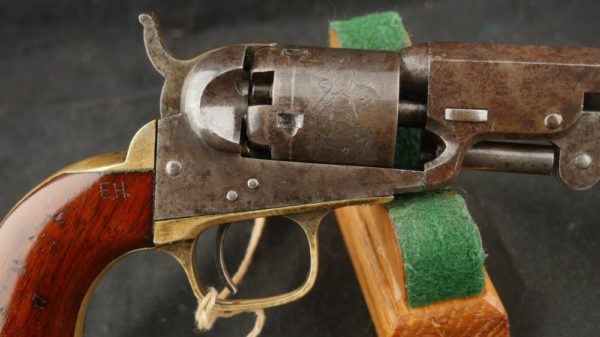 GR79-0722-4274, Inscribed Colt M-1849 6 inch pocket, 5 shot. BUY NOW - Image 4