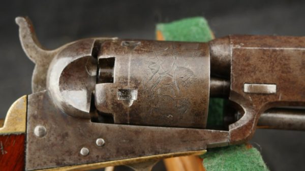 GR79-0722-4274, Inscribed Colt M-1849 6 inch pocket, 5 shot. BUY NOW - Image 5