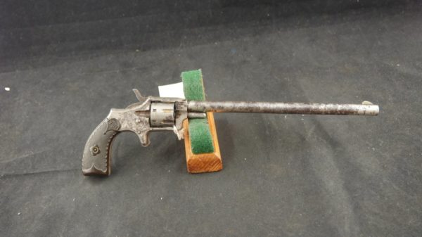 GR79-0722-4285, CZAR 7 shot .22 with extremely uncommon 7 1/2 inch long barrel. BLOWOUT