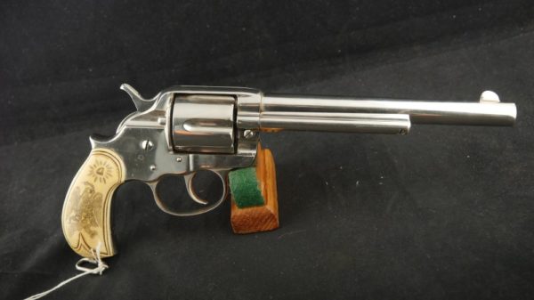 GR79-0922-4209, Colt Frontier M-1878 DA, inscribed to Rafael Buelna Tenorio Mexican Brigadier General. BUY NOW