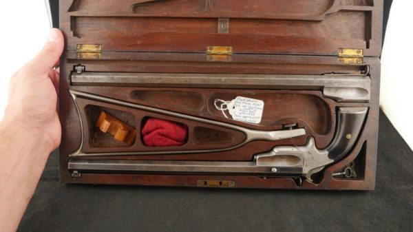 GR79-0722-4254, Frank Wesson Cased Medium Framed Pocket Rifle. BUY NOW - Image 8