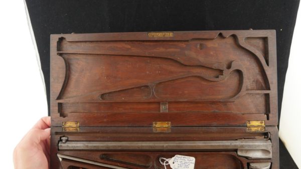 GR79-0722-4254, Frank Wesson Cased Medium Framed Pocket Rifle. BUY NOW - Image 5