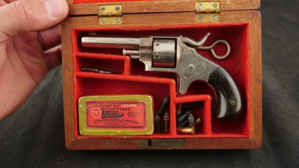 GR79-0722-4253, Cased Forehand and Wadsworth .22 cal. BLOWOUT - Image 9