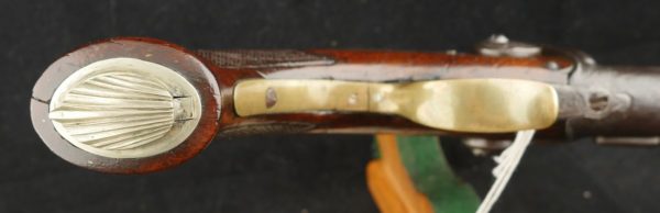 079-0722-8058, Howda style over/under double barrel percussion pistol. BLOWOUT - Image 11