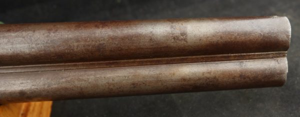 079-0722-8058, Howda style over/under double barrel percussion pistol. BLOWOUT - Image 8