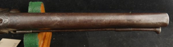 079-0722-8058, Howda style over/under double barrel percussion pistol. BLOWOUT - Image 9