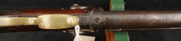 079-0722-8058, Howda style over/under double barrel percussion pistol. BLOWOUT - Image 10