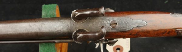 079-0722-8058, Howda style over/under double barrel percussion pistol. BLOWOUT - Image 16