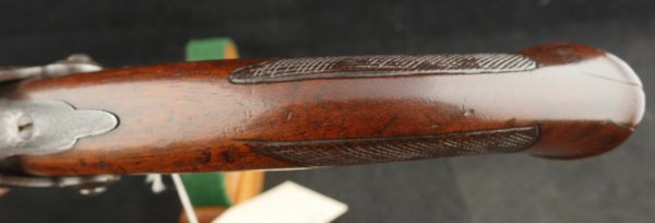 079-0722-8058, Howda style over/under double barrel percussion pistol. BLOWOUT - Image 17