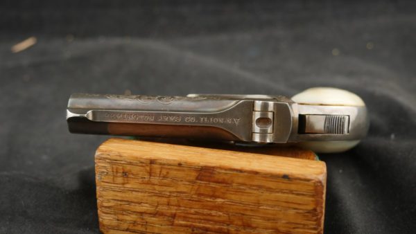 079-0722-8061, Remington Double Deringer, Custom Engraved with Pearl Grips. BUY NOW - Image 4