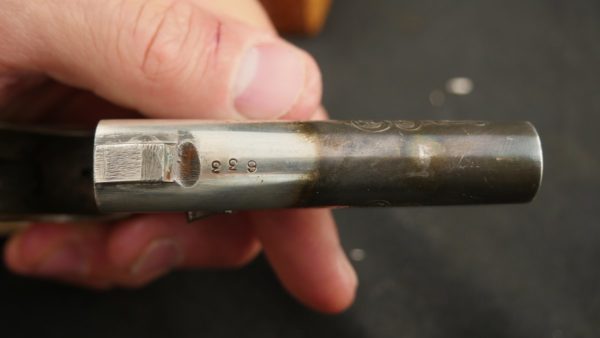 079-0722-8061, Remington Double Deringer, Custom Engraved with Pearl Grips. BUY NOW - Image 8