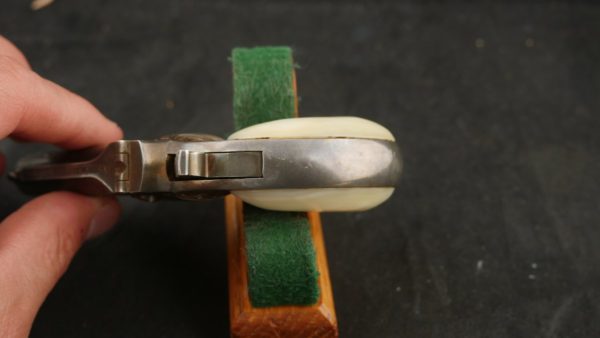 079-0722-8061, Remington Double Deringer, Custom Engraved with Pearl Grips. BUY NOW - Image 9