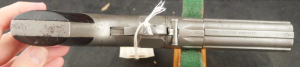 079-0123-8077, Robbins and Lawrence 5 shot .28 cal pepperbox. BLOWOUT - Image 3