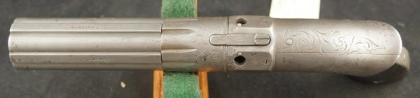 079-0123-8077, Robbins and Lawrence 5 shot .28 cal pepperbox. BLOWOUT - Image 4