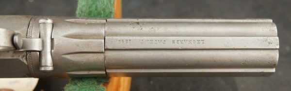 079-0123-8077, Robbins and Lawrence 5 shot .28 cal pepperbox. BLOWOUT - Image 7