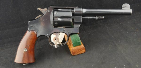 079-1022-8131, Smith and Wesson M-1917 marked, S&W DA .45 on barrel BLOWOUT