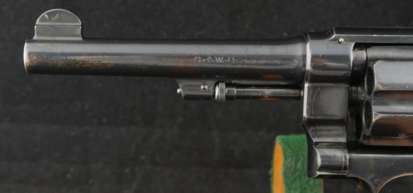 079-1022-8131, Smith and Wesson M-1917 marked, S&W DA .45 on barrel BLOWOUT - Image 11
