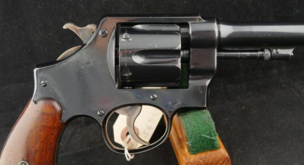 079-1022-8131, Smith and Wesson M-1917 marked, S&W DA .45 on barrel BLOWOUT - Image 16