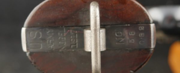 079-1022-8131, Smith and Wesson M-1917 marked, S&W DA .45 on barrel BLOWOUT - Image 12