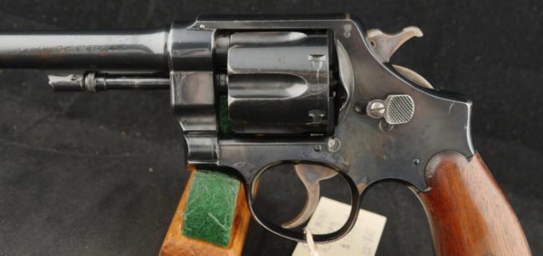 079-1022-8131, Smith and Wesson M-1917 marked, S&W DA .45 on barrel BLOWOUT - Image 10