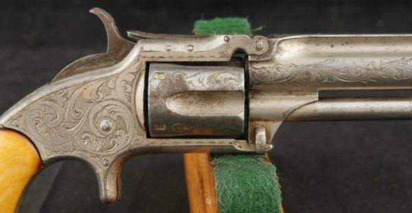 079-0123-8015, Engraved Smith and Wesson # 1 1/2 .32 RF. BLOWOUT - Image 6