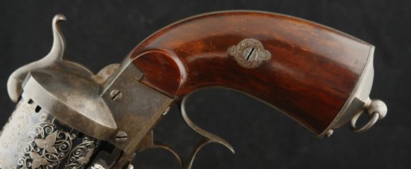 GR79-1122-4389, Factory Engraved M-1856 9 MM Pinfire Revolver. BUY NOW - Image 14