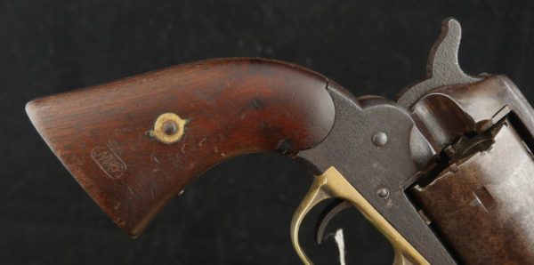 GR79-1122-4395, Remington New Model Army 1st Type Conversion. 5 Shot. .46 RF Cal. “Am. Ex. Co. 265” marked. BUY NOW - Image 8