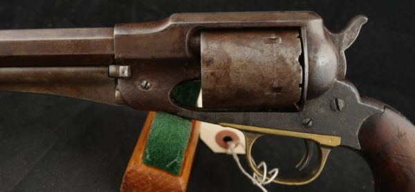 GR79-1122-4395, Remington New Model Army 1st Type Conversion. 5 Shot. .46 RF Cal. “Am. Ex. Co. 265” marked. BUY NOW - Image 14