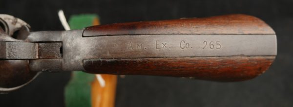GR79-1122-4395, Remington New Model Army 1st Type Conversion. 5 Shot. .46 RF Cal. “Am. Ex. Co. 265” marked. BUY NOW - Image 3