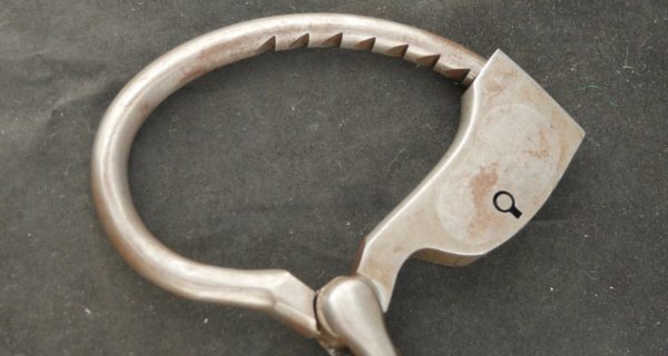 079-0123-9023, Pair of Western Style Tower marked cuffs. BLOWOUT - Image 2