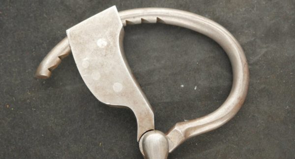 079-0123-9023, Pair of Western Style Tower marked cuffs. BLOWOUT - Image 3