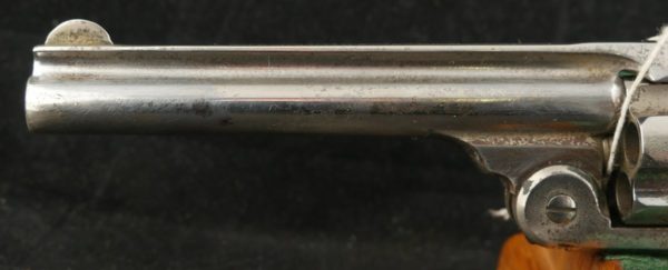 079-0123-9032, Smith and Wesson # 1 1/2 SA .32 CF with 60% original nickel. 5 Inch Barrel. BLOWOUT - Image 10
