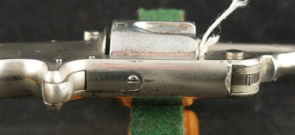 079-0123-9032, Smith and Wesson # 1 1/2 SA .32 CF with 60% original nickel. 5 Inch Barrel. BLOWOUT - Image 8