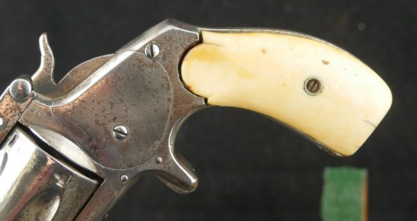 079-0123-9032, Smith and Wesson # 1 1/2 SA .32 CF with 60% original nickel. 5 Inch Barrel. BLOWOUT - Image 12