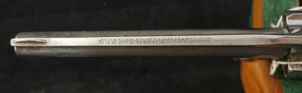 079-0123-9032, Smith and Wesson # 1 1/2 SA .32 CF with 60% original nickel. 5 Inch Barrel. BLOWOUT - Image 15