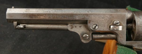 GR79-0223-4553, Early Colt M-1849 5 inch pocket, 5 shot with 95% silver. BUY NOW - Image 11