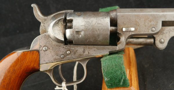 GR79-0223-4553, Early Colt M-1849 5 inch pocket, 5 shot with 95% silver. BUY NOW - Image 6