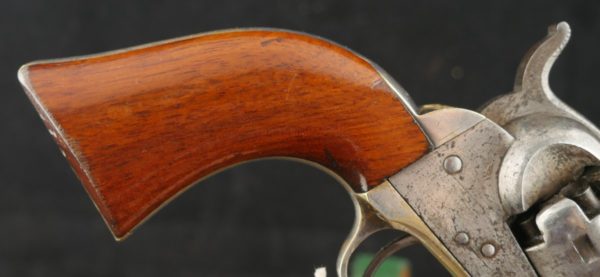 GR79-0223-4553, Early Colt M-1849 5 inch pocket, 5 shot with 95% silver. BUY NOW - Image 7