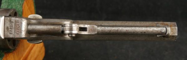 GR79-0223-4553, Early Colt M-1849 5 inch pocket, 5 shot with 95% silver. BUY NOW - Image 8