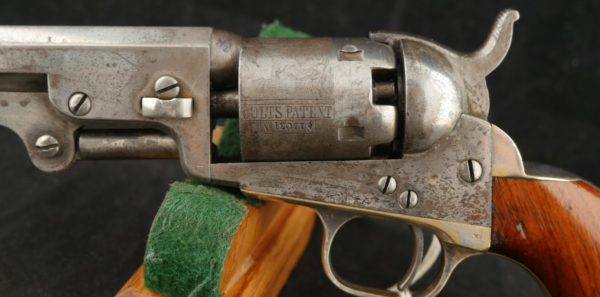 GR79-0223-4553, Early Colt M-1849 5 inch pocket, 5 shot with 95% silver. BUY NOW - Image 12
