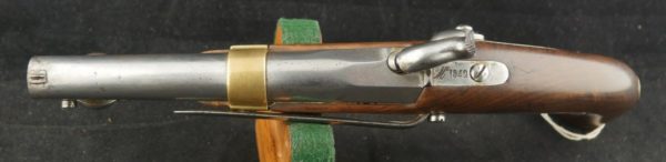 GR79-0223-4564, French Model 1842 Single Shot Percussion Navy Pistol with Navy Anchor. BLOWOUT - Image 4