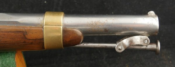 GR79-0223-4564, French Model 1842 Single Shot Percussion Navy Pistol with Navy Anchor. BLOWOUT - Image 5