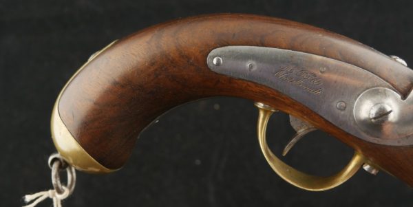 GR79-0223-4564, French Model 1842 Single Shot Percussion Navy Pistol with Navy Anchor. BLOWOUT - Image 7